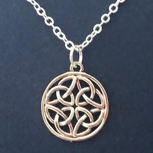 Celtic Knot Pendant Necklace