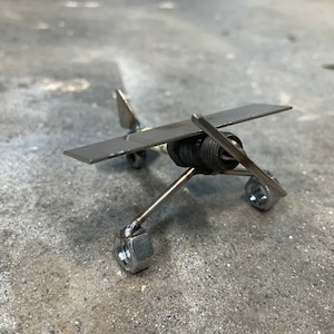 Spark plug Metal Airplane Handmade WW1 WW2