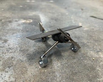 Spark plug Metal Airplane Handmade WW1 WW2