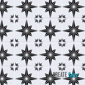 Star Tile STENCIL / Tile Template / Wall Floor Repeat Pattern - Etsy Canada