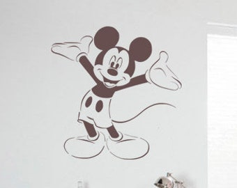 Disney Minnie Mouse reusable STENCIL for kids room wall | Etsy Ghetto Mickey And Minnie Mouse