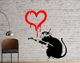 プ*ン様 LOVE RAT BANKSY(RED Ver.) BANKSY | LOVE RAT | Banksy | Online | 2019 | Sotheby's