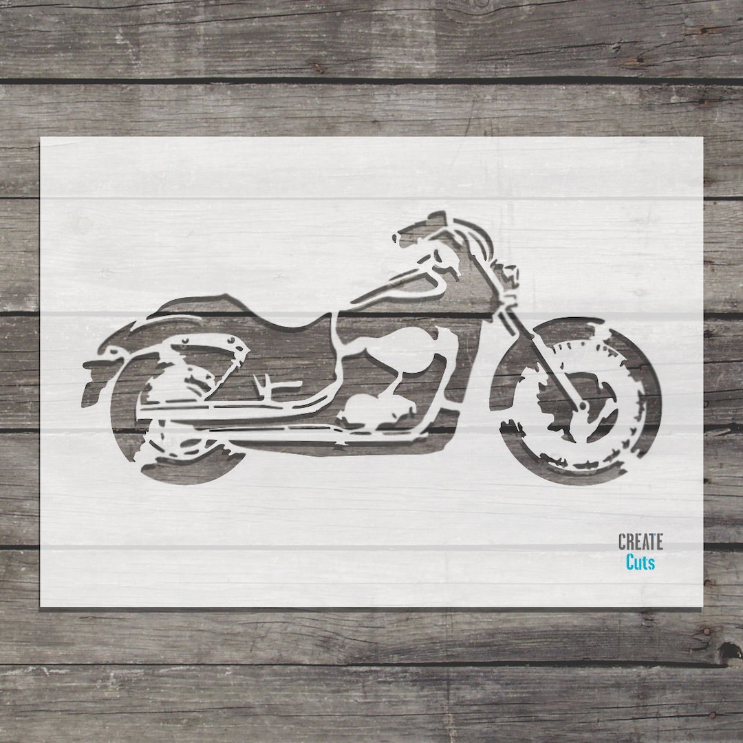 harley-davidson-motorbike-stencil-for-home-wall-interior-decor-vintage-motorcycle-boys-room-decor-wall-decor-template-etsy for Free Printable Harley Davidson Stencils Harley Davidson Motorbike STENCIL for Home Wall Interior Decor / Vintage Motorcycle / Boys Room Decor / Wall Decor / Template - Etsy for Free Printable Harley Davidson Stencils