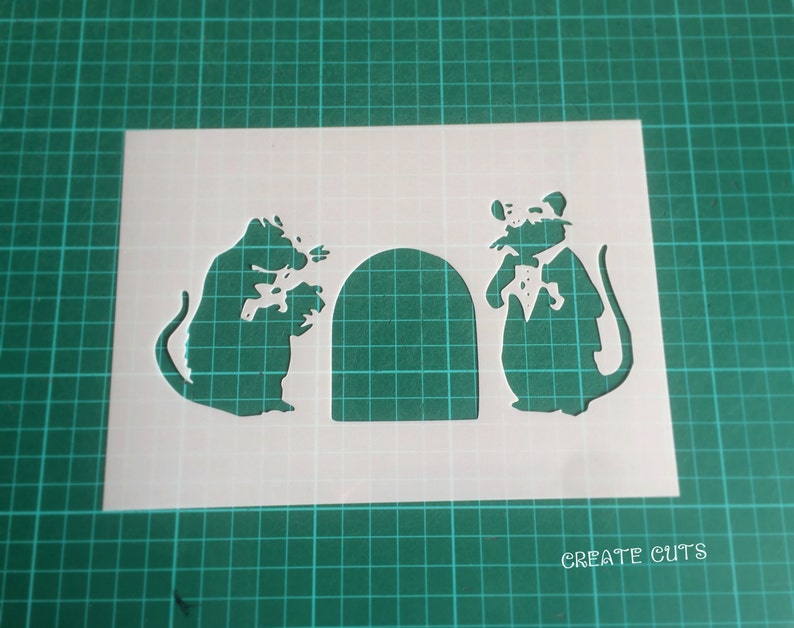 Banksy Red Carpet Doorman Rat reusable STENCIL for room interior decor Not a decal
