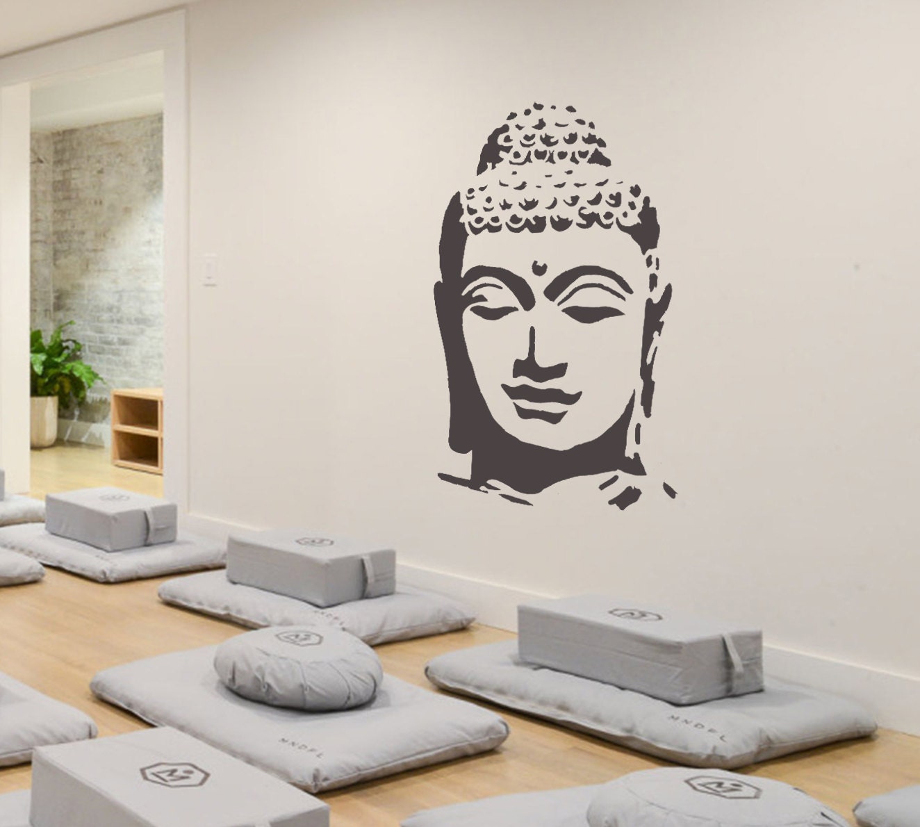 Buddha STENCIL for Home Wall Interior Decor / Reusable Etsy UK