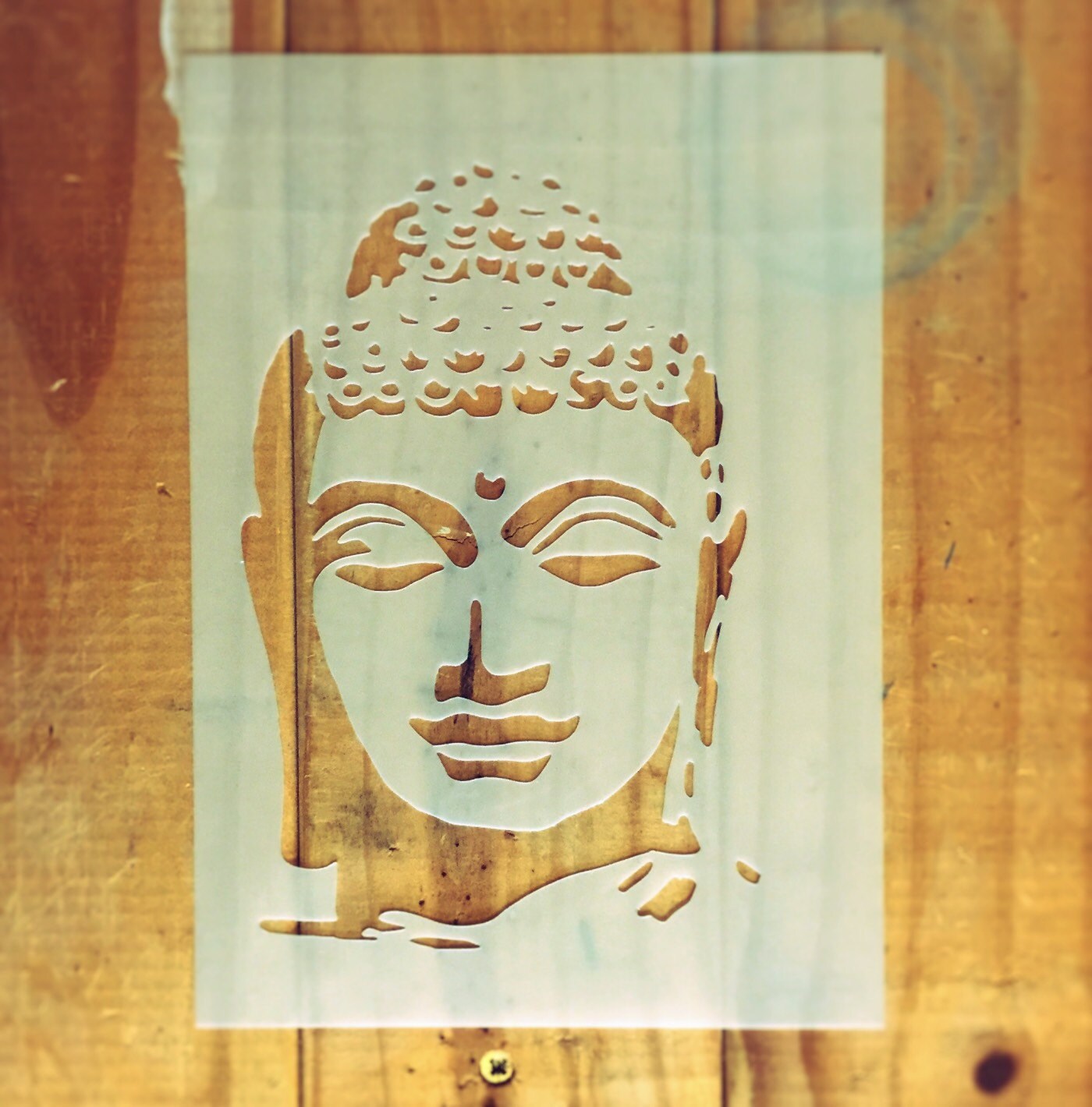 Buddha STENCIL for Home Wall Interior Decor / Reusable Etsy UK