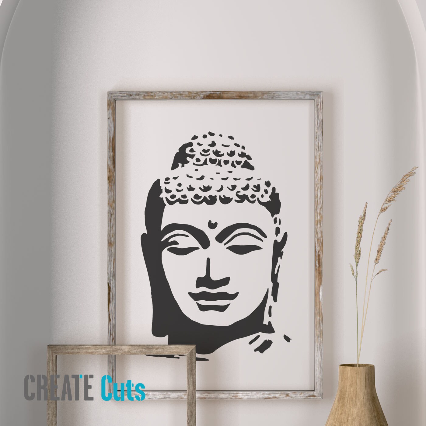 Buddha STENCIL for Home Wall Interior Decor / Reusable Etsy UK