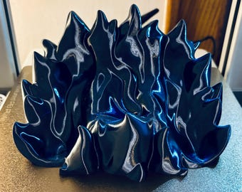 Gaming Controller Stand for PS5/Xbox Flame-Inspired  Unique Gamer Gift 3D Printed Desk Decor