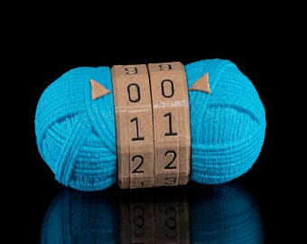 Contatore di punti per gomitoli di filato – Strumento per lavori a maglia e uncinetto con stampa 3D
