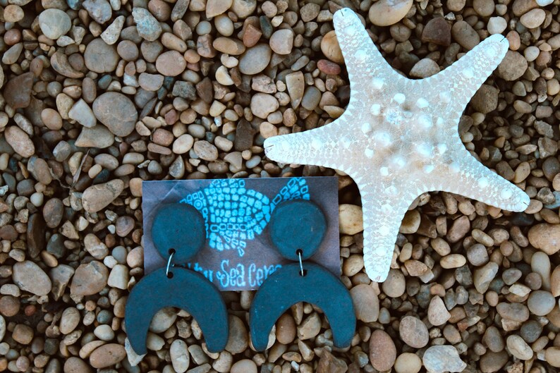 Izzy Porcelain earrings