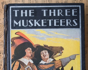 The Three Musketeers by Alexandre Dumas. Windermere series. Rand Mcnally & Company 1933