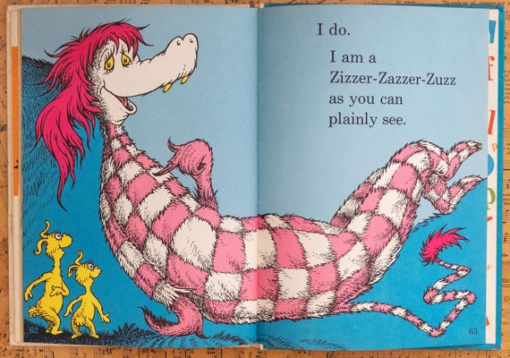 Dr Seuss S Abc C 1963 Etsy