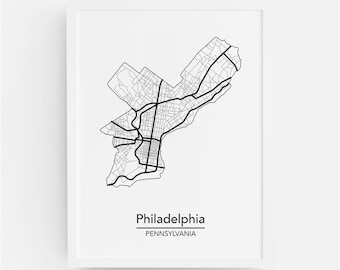 Philadelphia Pennsylvania City Map - ThisCityMaps