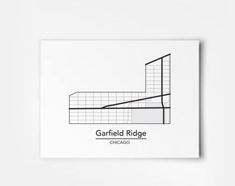 Garfield Ridge - Chicago Neighborhood Map - ThisCityMaps