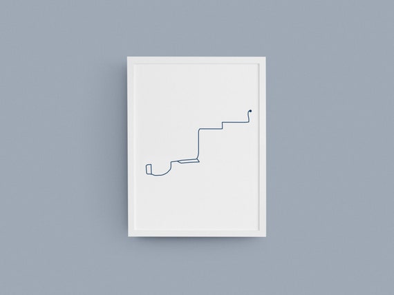 Tucson Streetcar Map Thiscitymaps | Etsy