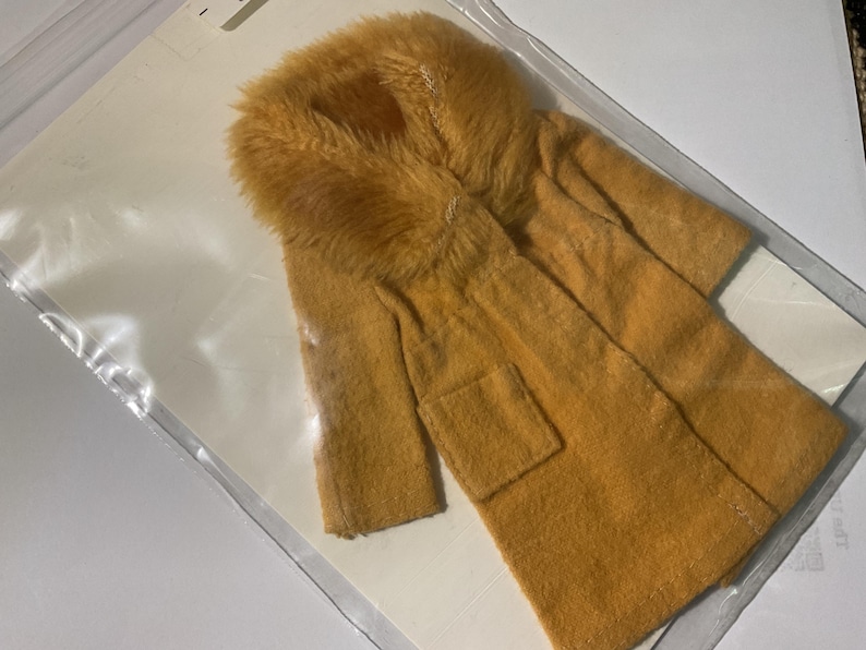 Barbie Clothes Vintage Assorted Varieties 1960s and 1970s Tan Coat