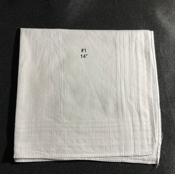 Handkerchiefs Crisp White Mens Handkerchiefs Anti… - image 2