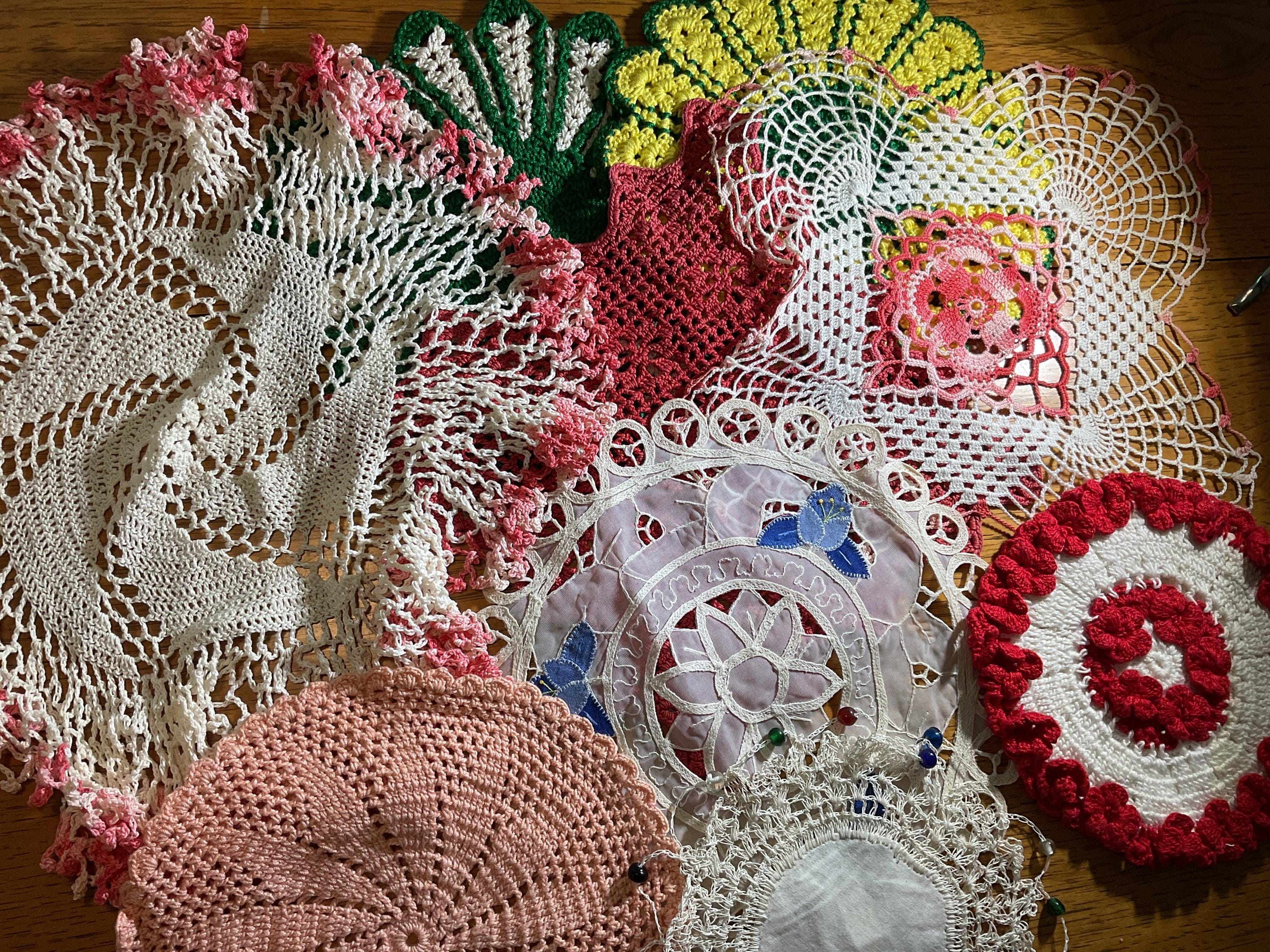 Pansy doily - Etsy 日本