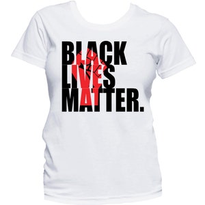 Camisa Black Lives Matter, Camisa BLM, Todos los tamaños, Camisa de protesta, Camisa de historia negra, Camisa activista de igualdad de derechos, No Justice No Peace