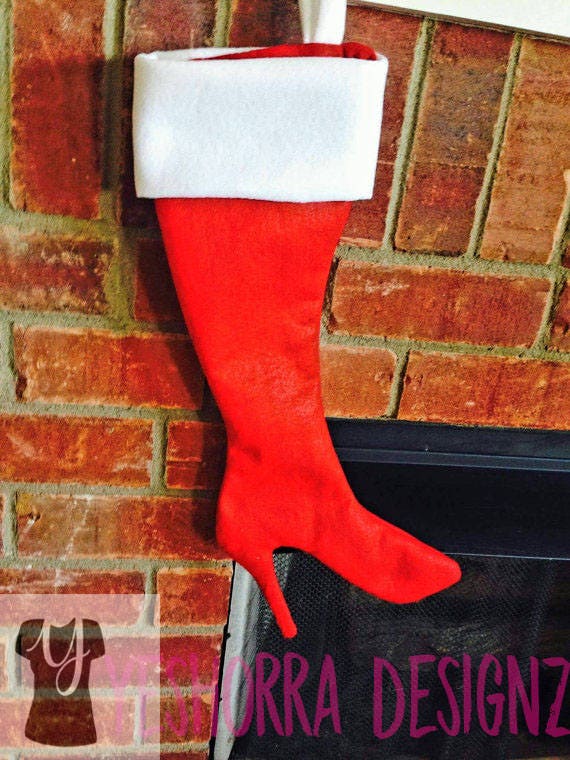 ladies christmas stockings