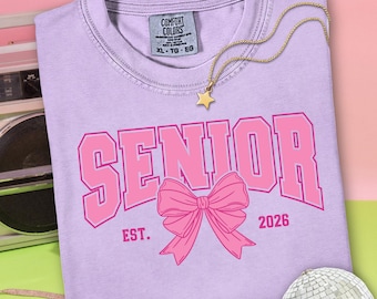 Senior 2026 T-Shirt – Class of 2026 Shirt – Graduation Tee – Senior Gift – Future Graduate Tee – Senior Year Shirt - Comfort Colors