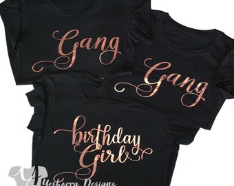 Verjaardagsgroepshirts, verjaardagsbendeshirts, tekstkleur kiezen, verjaardagsfeestshirts, verjaardagsshirt vrouwen, verjaardagsbemanning, verjaardagsteam