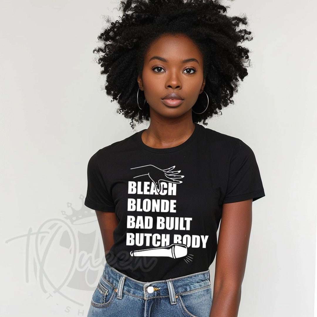 Bleach Blonde, Bad Built, Butch Body Shirt - Etsy
