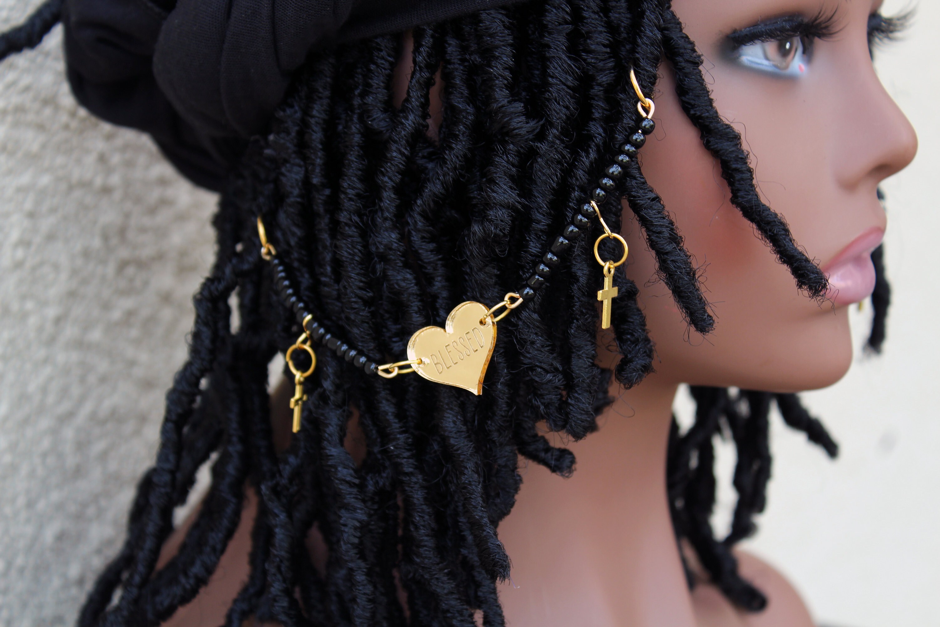 Hair Loc Jewelry Loc Jewelry for Dreadlocks Bronze Loc Accessory