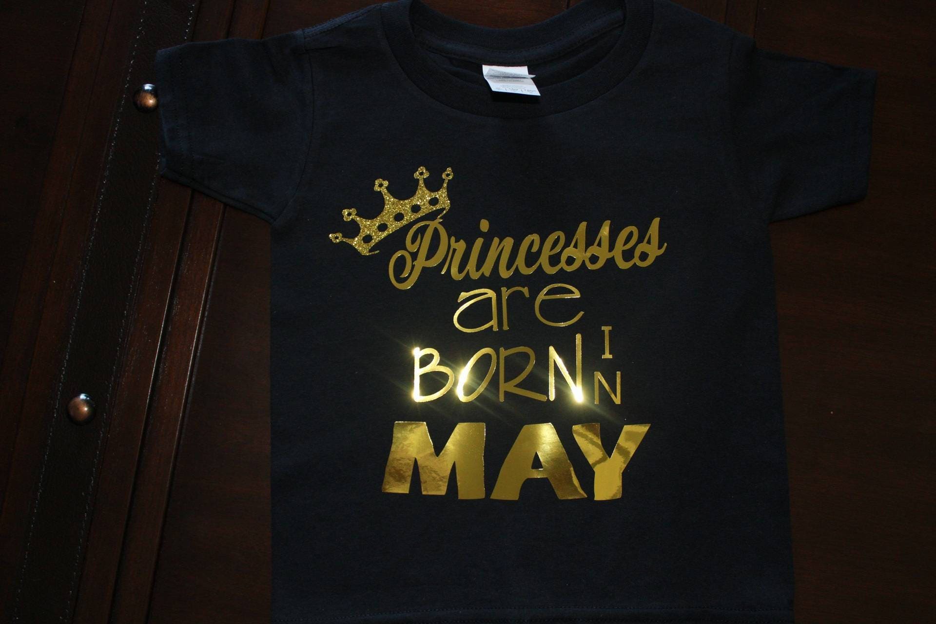 Princesses Are Born In May T-Shirt Princesses Are Born In May T-Shirt