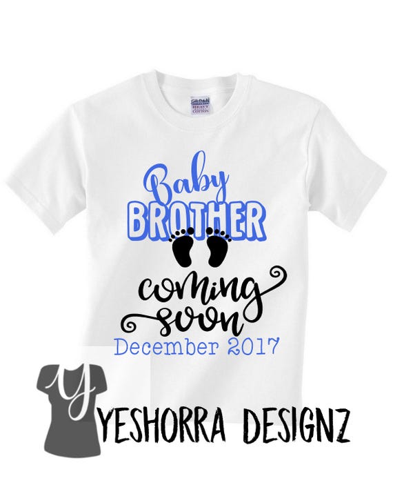 new baby announcement pregnancy announcement pregnancy reveal shirt baby coming soon sibling shirt gender reveal shirt new brother new baby annoucement