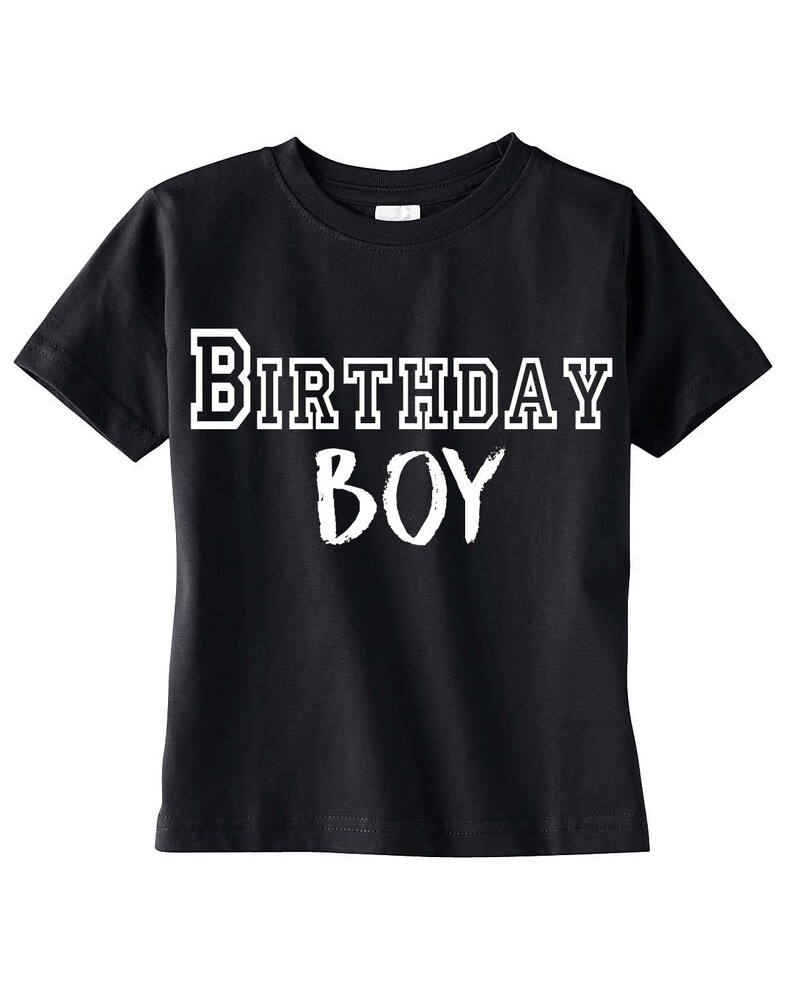 Birthday Boy Shirt Boy's Birthday Shirt Birthday Boy Etsy