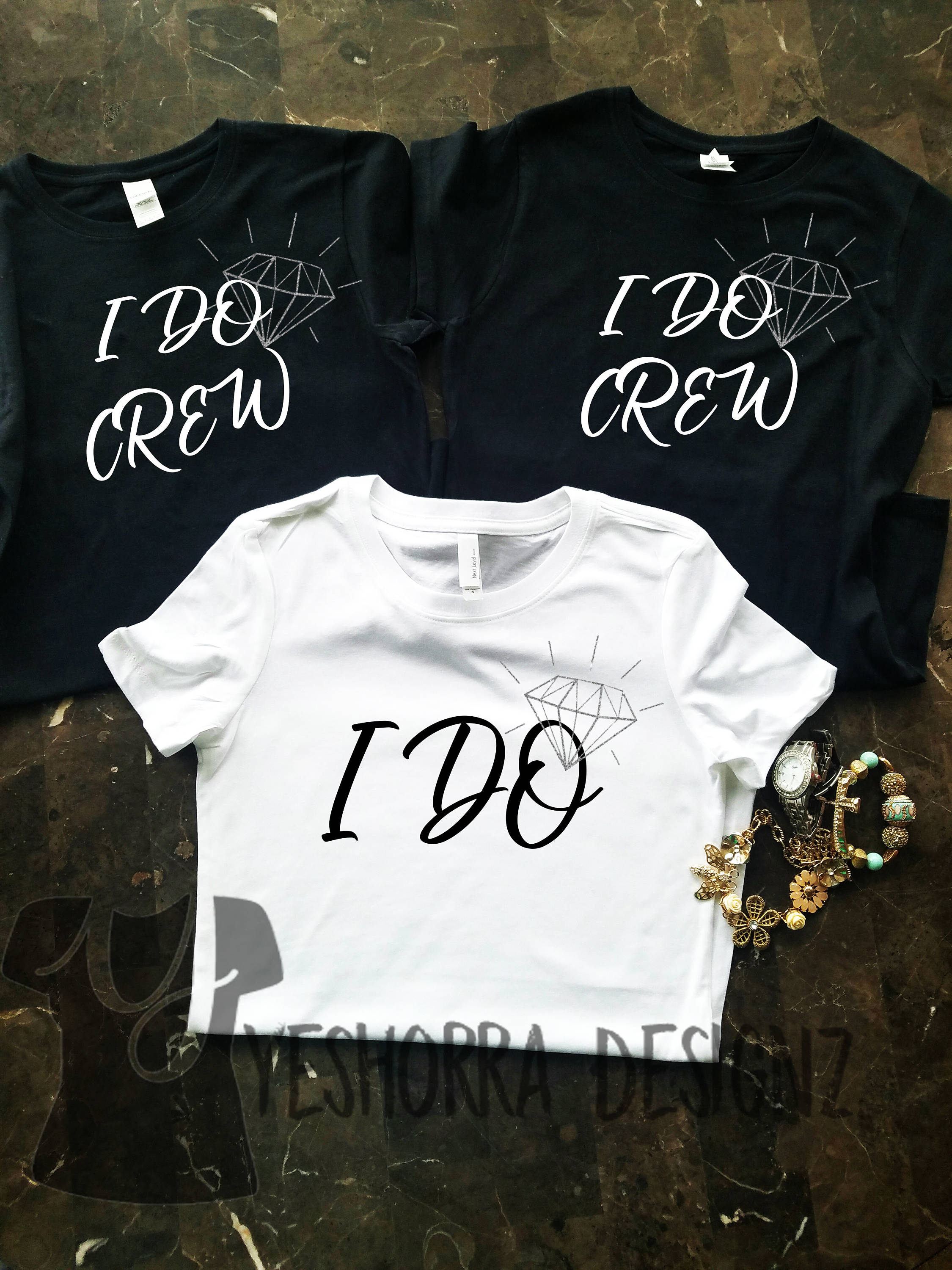 Crew T-shirts Bride Shirt - Etsy 