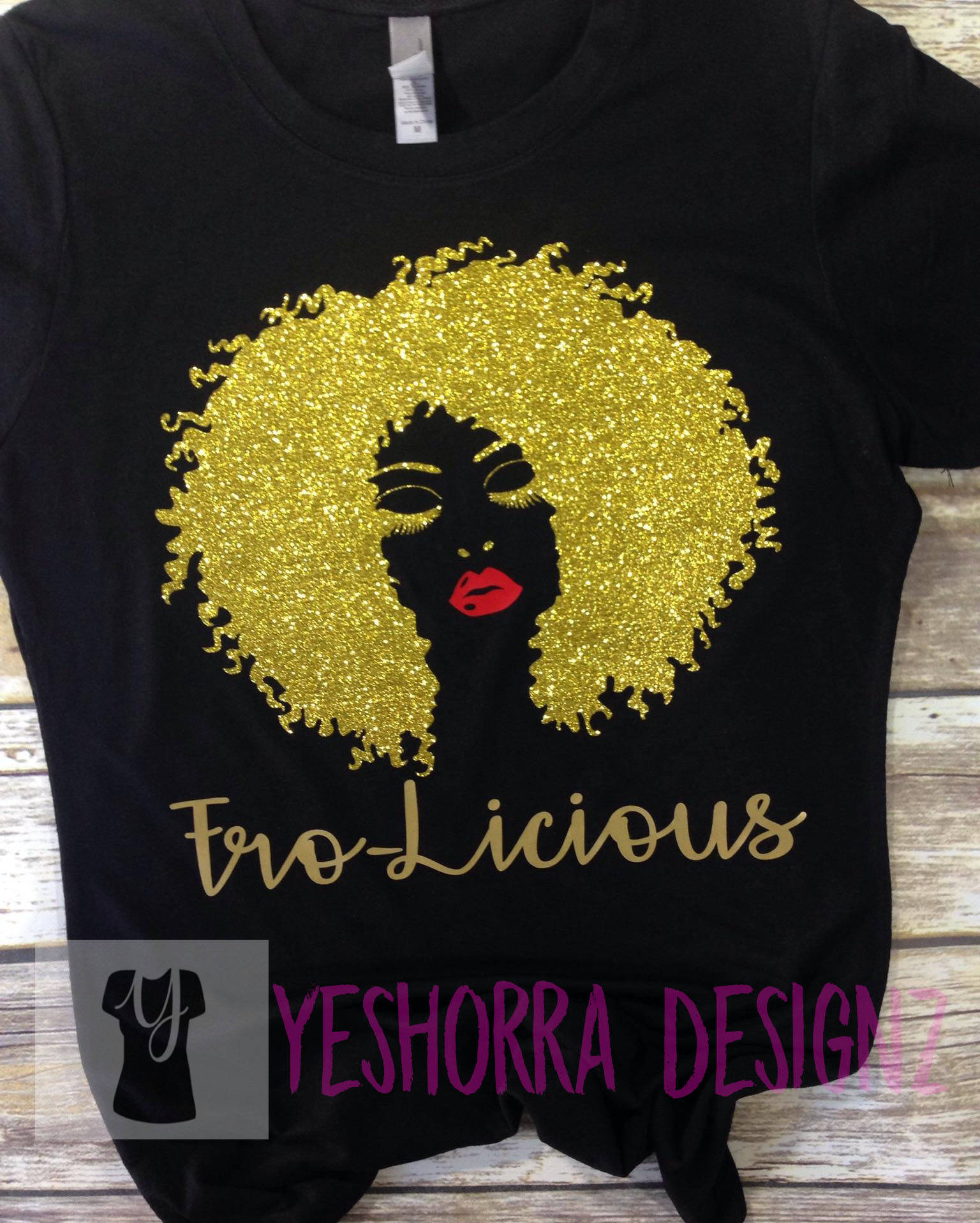 Natural Hair T-shirt Natural Hair Shirt Fro-licious Natural - Etsy