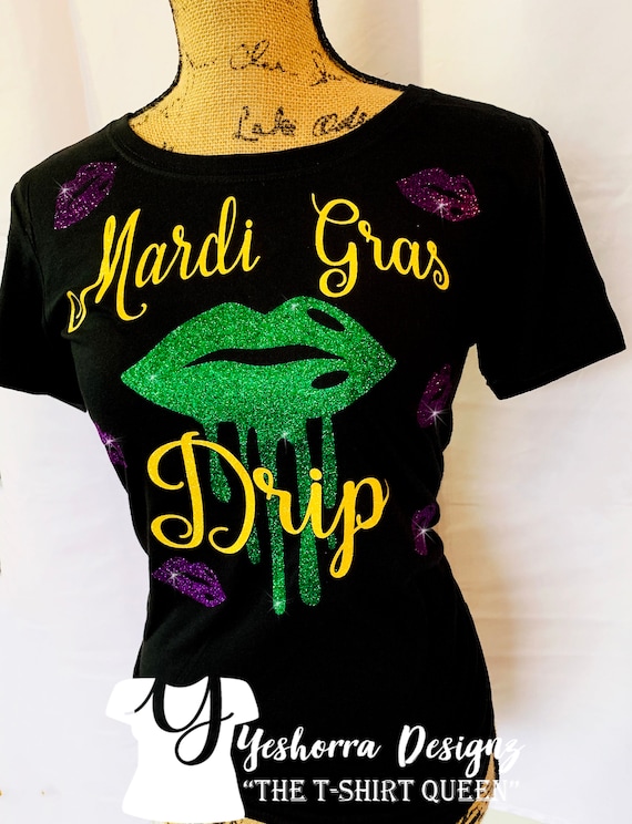 mardi gras ladies shirts