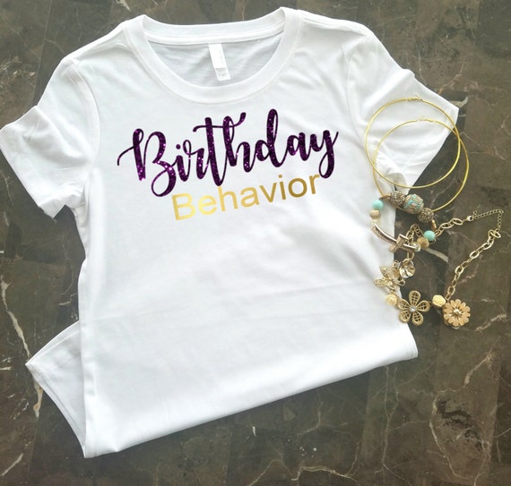 Birthday Tshirt Birthday Shirt for Women Birthday Girl Etsy