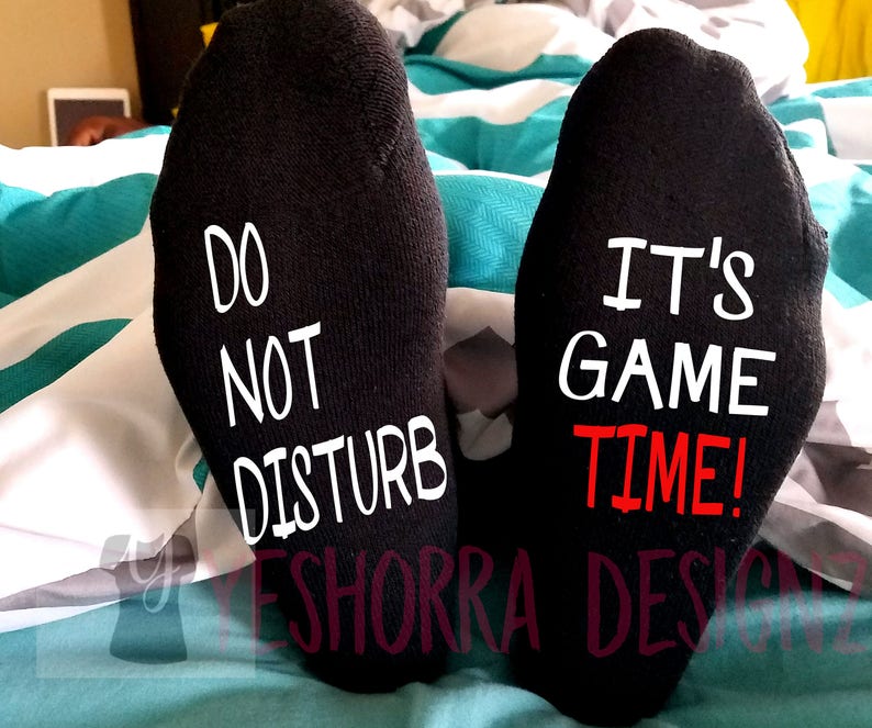 Sports fan Gift Basketball Socks Game Day Socks Sports Lover Gift Football Lover Gifts Football Socks Gifts for Dad Game Time Gift