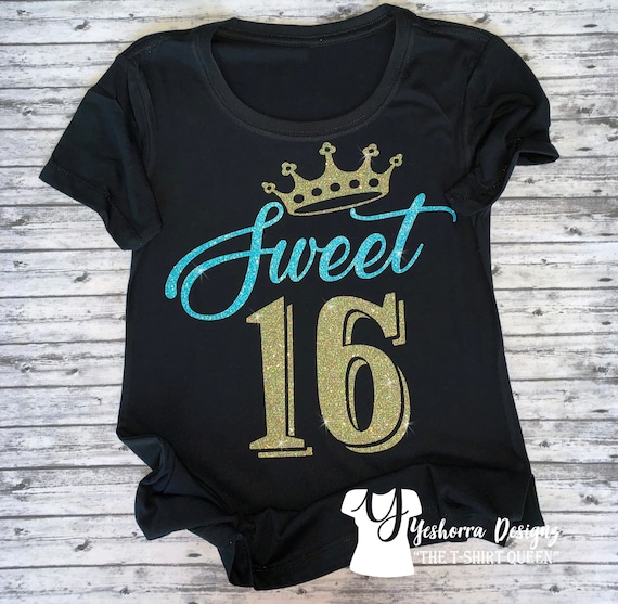 sweet 16 shirt designs