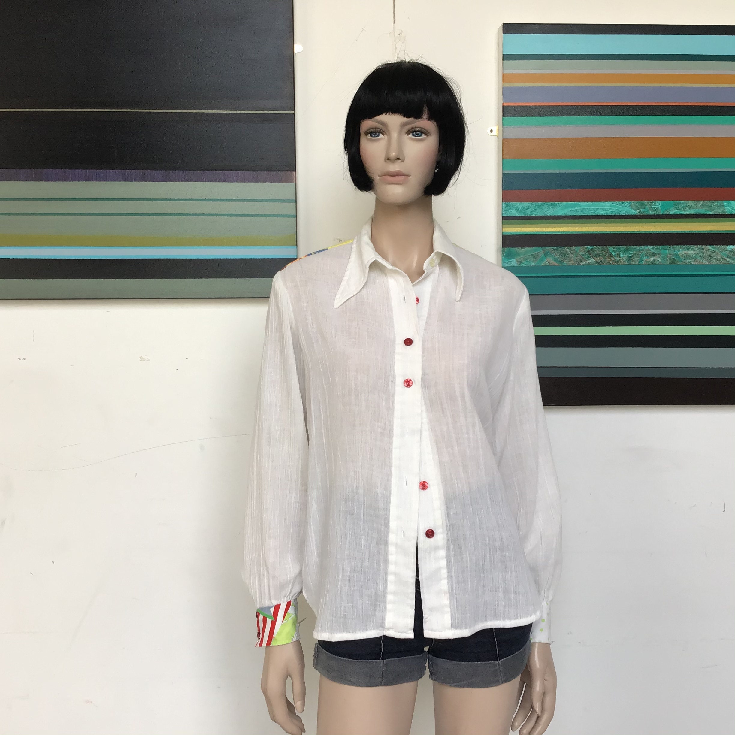 70s cheesecloth shirts Clearance
