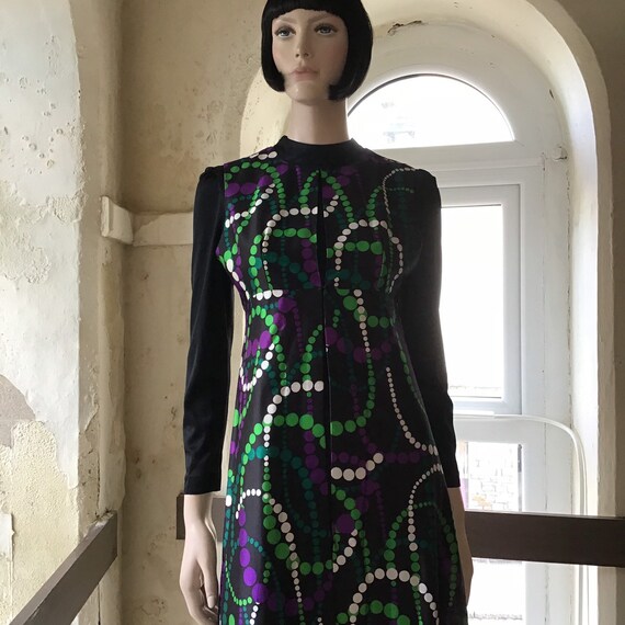 70s style maxi dress