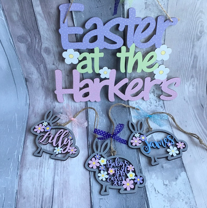 Easter Decoration Easter Bunny Decorations Easter Gifts Etsy