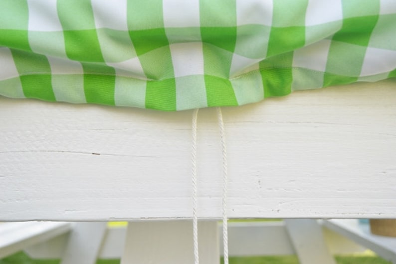 Lime Green Tablesnugg the Original Drawstring Tablecloth to Secure Your ...