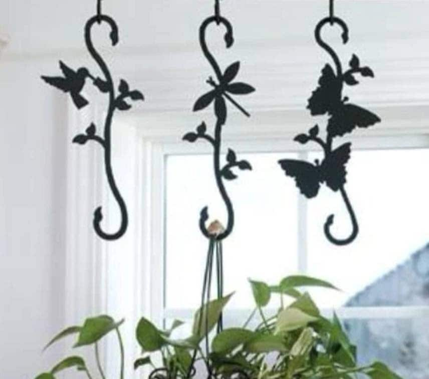 Wrought Iron Plant Hangers 