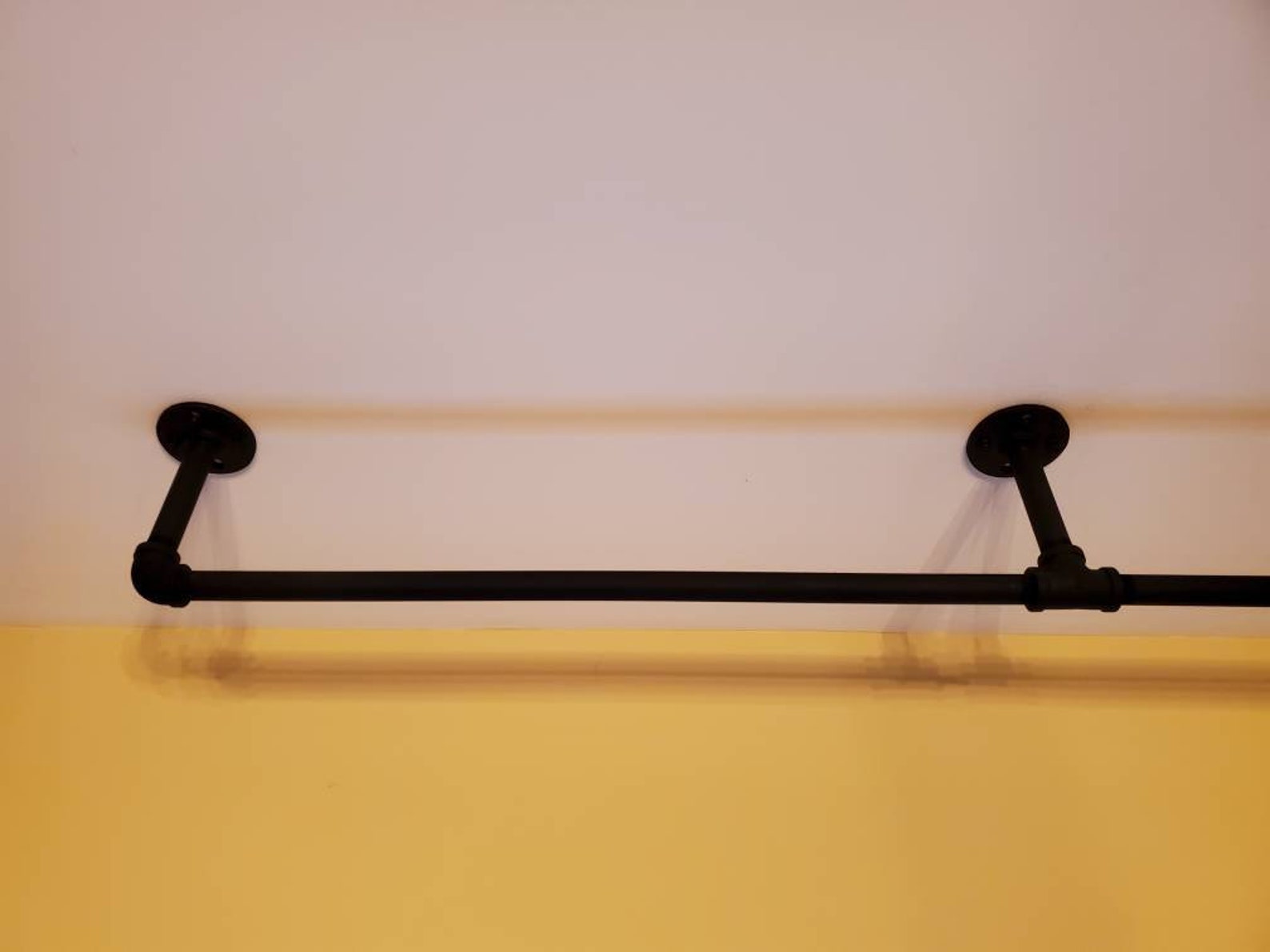 Industrial pipe plant hanger/ Industrial pipe plant holder/ Etsy