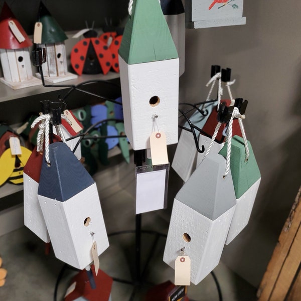 Large buoy birdhouse assorted colors