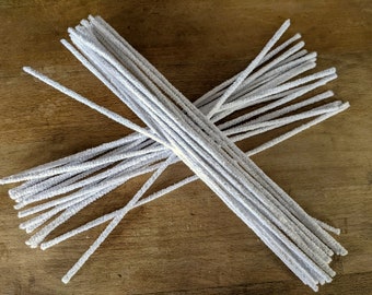 Needle Felting Armature, Cotton Craft Wire, Stronger Pipe Cleaner 30cm length (pack of 25)