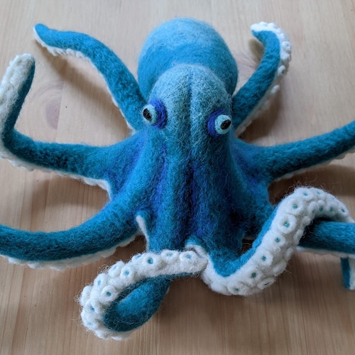How to Needle Felt an Octopus Tutorial Instant Download PDF Etsy