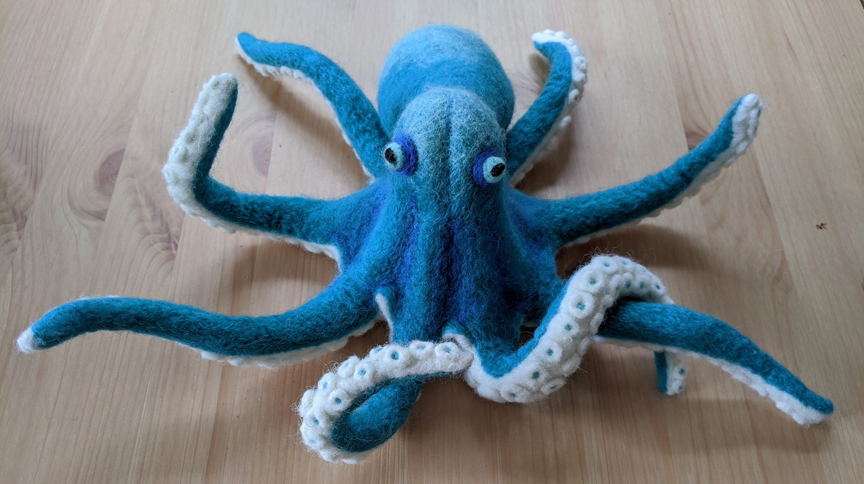 Octopus Needle Felting Kit