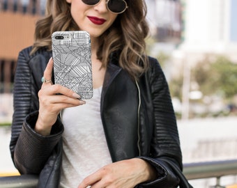 Líneas de arte abstracto dibujadas a mano, uso comercial, arte, bordes, patrones creativos, garabatos, moda