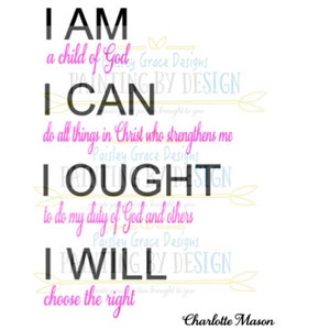 I Am I Can I Ought I Will