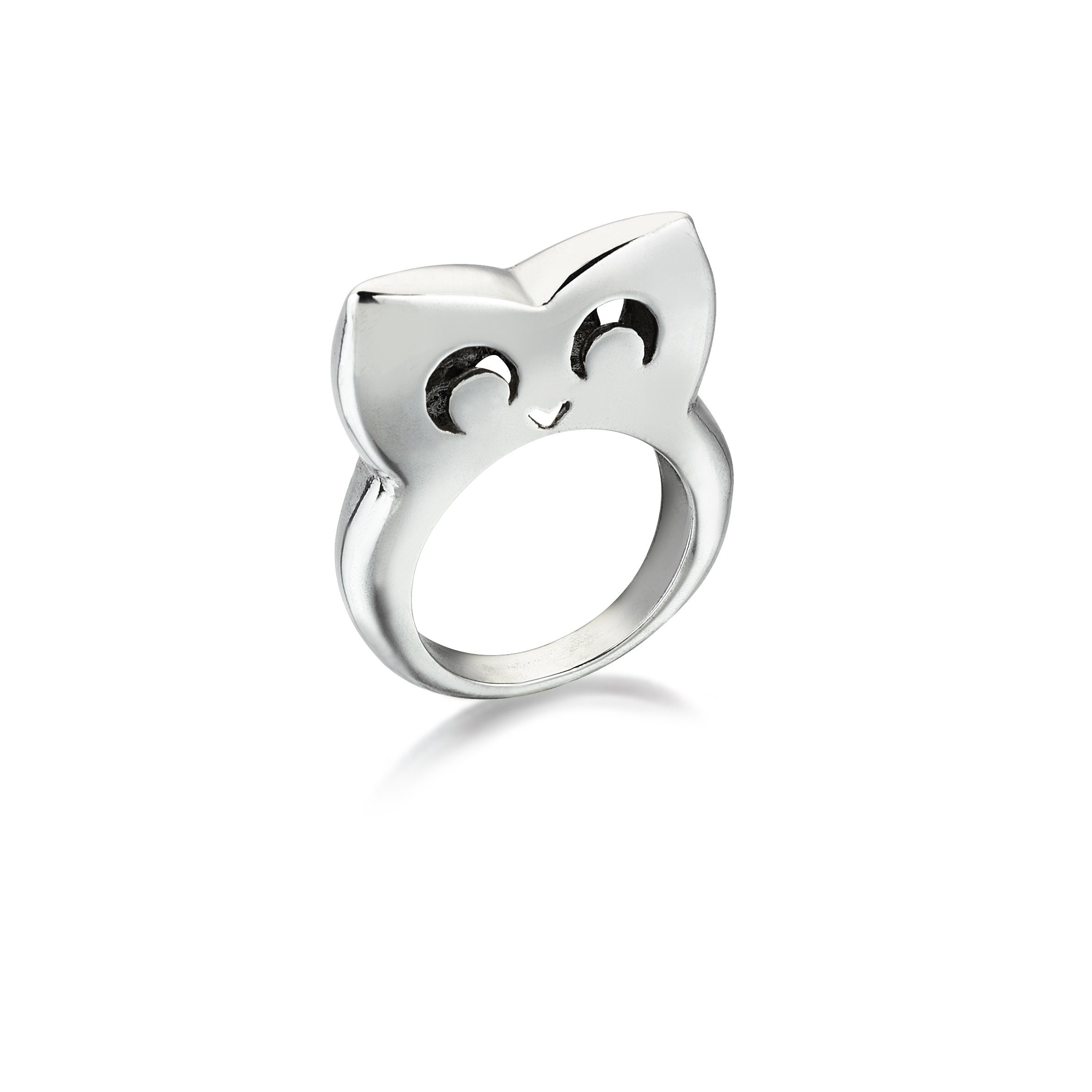 Silver Owl Ring, Owl Ring, Animal Jewelry, Gift For Owl Lover, Owl Accesory, Contemporary Jewelry, C
